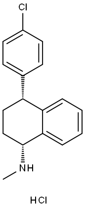 (1R,4R)-舍曲林-4-鹽酸氯苯基雜質(zhì) 結(jié)構(gòu)式