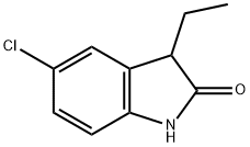 3-ethyl-5-chloro-indolin-2-one Struktur