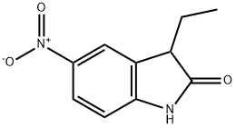 2H-Indol-2-one,3-ethyl-1,3-dihydro-5-nitro-(9CI) Struktur