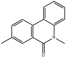 6(5H)-Phenanthridinone,5,8-dimethyl-(9CI) Struktur