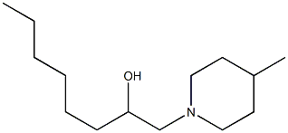 1-Piperidineethanol,alpha-hexyl-4-methyl-(9CI) Struktur