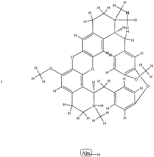 N,N-dimethyltrilobine Struktur