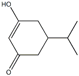 2-Cyclohexen-1-one,3-hydroxy-5-(1-methylethyl)-(9CI) Struktur