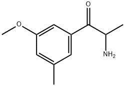 Propiophenone,  2-amino-3-methoxy-5-methyl-  (8CI) Struktur