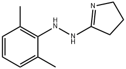 1-Pyrroline,2-[2-(2,6-xylyl)hydrazino]-(8CI) Struktur