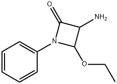 2-Azetidinone,3-amino-4-ethoxy-1-phenyl-(8CI) Struktur