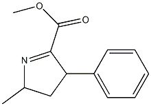 1-Pyrroline-5-carboxylicacid,2,5-dimethyl-4-phenyl-(8CI) Struktur