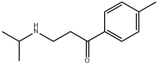 1-Propanone,3-[(1-methylethyl)amino]-1-(4-methylphenyl)-(9CI) Struktur