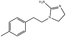 1H-Imidazol-2-amine,4,5-dihydro-1-[2-(4-methylphenyl)ethyl]-(9CI) Struktur