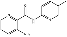 2-Pyridinecarboxamide,3-amino-N-(5-methyl-2-pyridinyl)-(9CI) Struktur