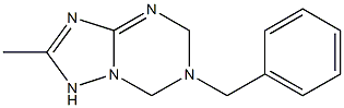 [1,2,4]Triazolo[1,5-a][1,3,5]triazine,1,5,6,7-tetrahydro-2-methyl-6-(phenylmethyl)-(9CI) Struktur