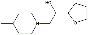 1-Piperidineethanol,4-methyl-alpha-tetrahydro-2-furyl-(4CI) Struktur