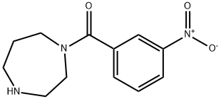 1-(3-nitrobenzoyl)-1,4-diazepane Struktur