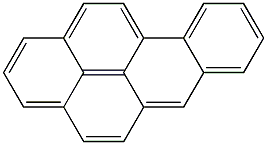 3,4-Benzpyrene Struktur