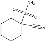 Cyclohexanesulfonamide,1-cyano-(9CI) Struktur