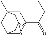 1-Propanone,1-(3,5-dimethyltricyclo[3.3.1.13,7]dec-1-yl)-(9CI) Struktur