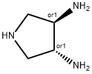 3,4-Pyrrolidinediamine,(3R,4R)-rel-(9CI) Struktur