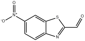 2-Benzothiazolecarboxaldehyde,6-nitro-(7CI,8CI,9CI) Struktur