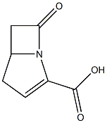 1-Azabicyclo[3.2.0]hept-2-ene-2-carboxylicacid,7-oxo-(9CI) Struktur