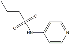 1-Propanesulfonamide,N-4-pyridinyl-(9CI) Struktur