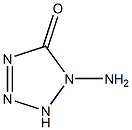 5H-Tetrazol-5-one,1-amino-1,2-dihydro-(9CI) Struktur