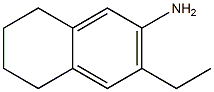 2-Naphthylamine,3-ethyl-5,6,7,8-tetrahydro-(5CI) Struktur