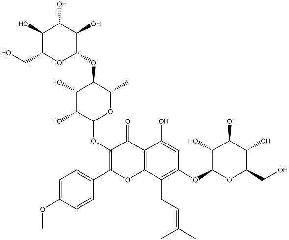 Maohuoside B Struktur