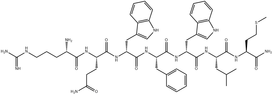 substance P (5-11), Arg(5)-Trp(7,9)- Struktur