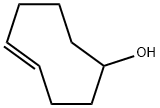 rel-(1R,4E,pR)-Cyclooct-4-enol Struktur