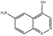 6-amino-4-Cinnolinol Struktur