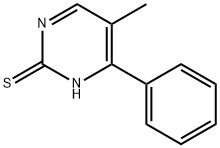 5-Methyl-4-phenyl-2-pyrimidinethiol Struktur