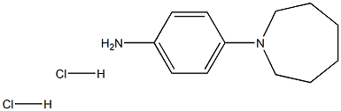 4-azepan-1-ylaniline dihydrochloride Struktur