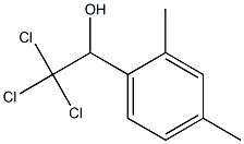 BenzeneMethanol, 2,4-diMethyl-.alpha.-(trichloroMethyl)- Struktur