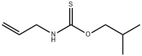 2-PROPENYL-ORTHO-(2-METHYLPROPYL)CARBAMOTHIOATE Struktur