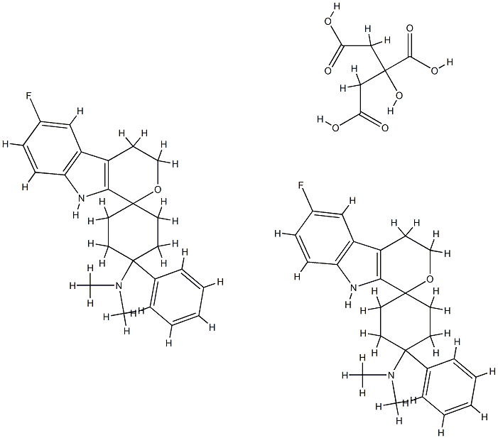 Cebranopadol hemicitrate Struktur