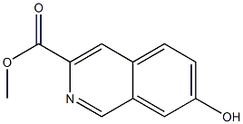 methyl 7-hydroxyisoquinoline-3-carboxylate Struktur