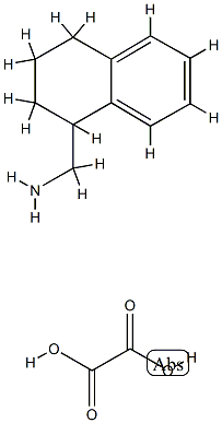 (1,2,3,4-tetrahydronaphthalen-1-yl)methanamine oxalate Struktur