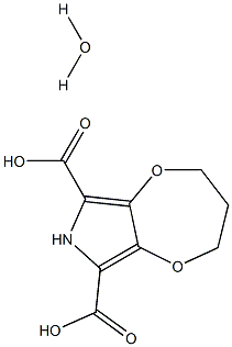 3,4-PROPYLENEDIOXYPYRROLE-2,5-DICARBOXY& Struktur