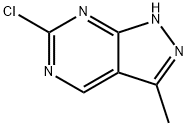 6-Chloro-3-methyl-1H-pyrazolo[3,4-d]pyrimidine Struktur