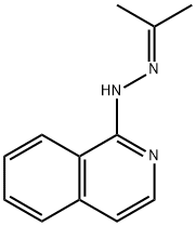 N-Isopropylidene-N-isoquinolin-1-yl-hydrazine Struktur