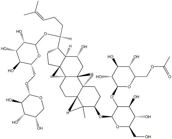 Ginsenoside Rs1 Struktur