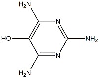 5-Pyrimidinol,2,4,6-triamino-(9CI) Struktur