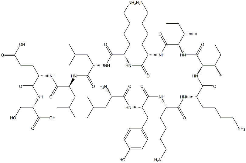 platelet factor 4 (59-70) Struktur