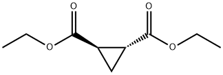 1,2-Cyclopropanedicarboxylic acid, 1,2-diethyl ester, (1R,2R)- Struktur