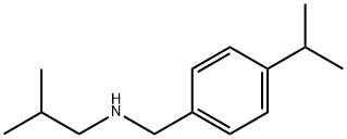 (2-methylpropyl)({[4-(propan-2-yl)phenyl]methyl})amine Struktur