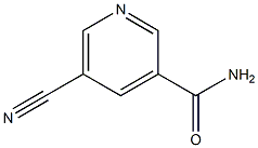 3-Pyridinecarboxamide,5-cyano-(9CI) Struktur