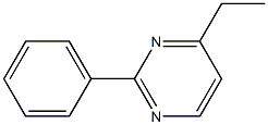 Pyrimidine, 4-ethyl-2-phenyl- (6CI,9CI) Struktur