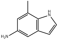 1H-Indol-5-amine,7-methyl-(9CI) Struktur