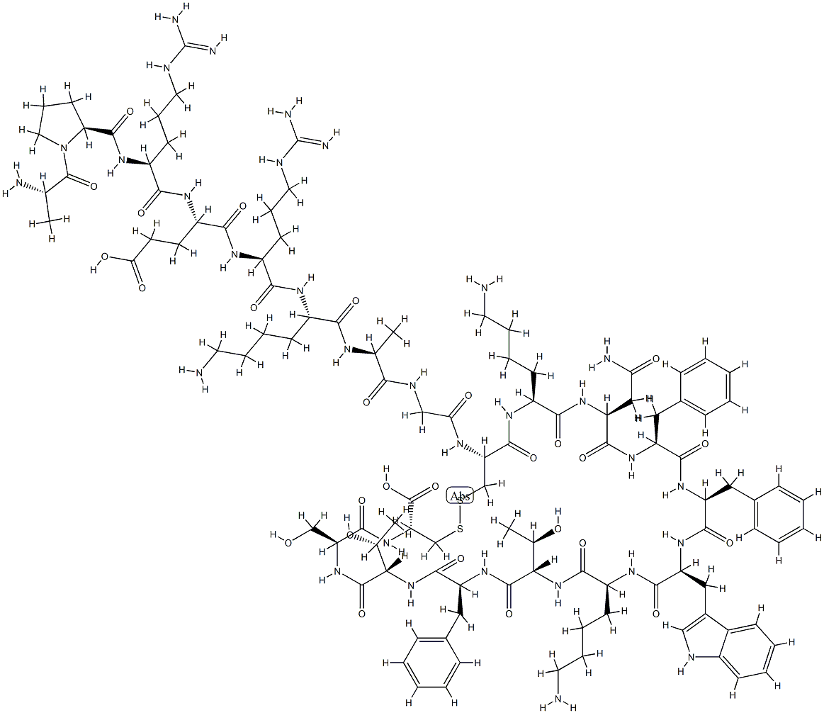 somatostatin 20 Struktur