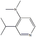 Pyridine, 4-(dimethylamino)-3-isopropyl- (6CI,7CI) Struktur